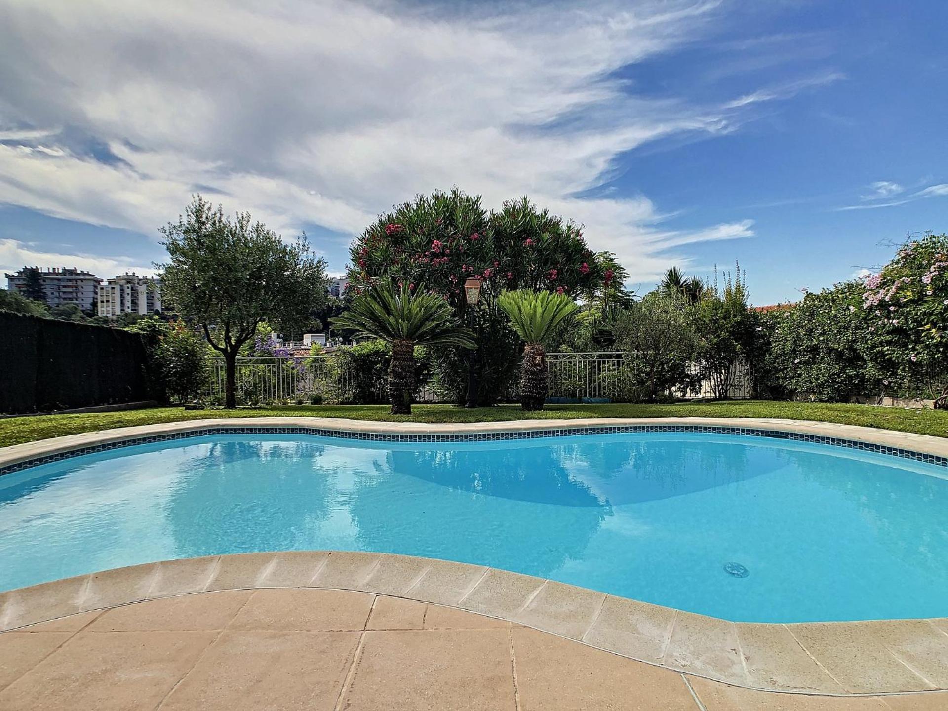 Villa Paradiso, Logement Avec Piscine, Nice Nord Kültér fotó